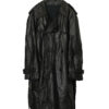VINTAGE COW LEATHER COAT/M