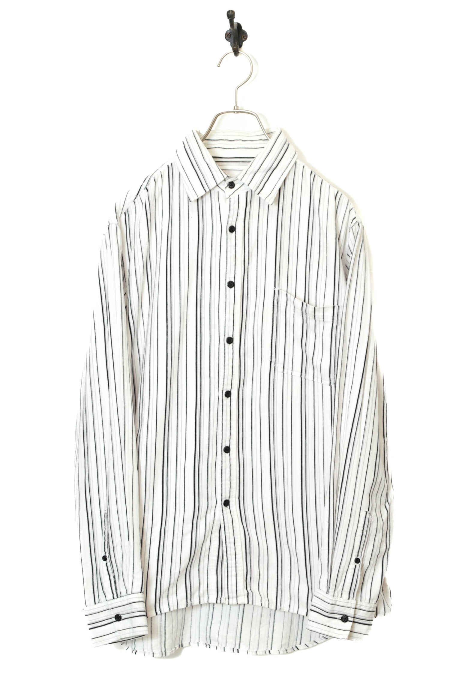 VINTAGE STRIPE CORDUROY SHIRT/L
