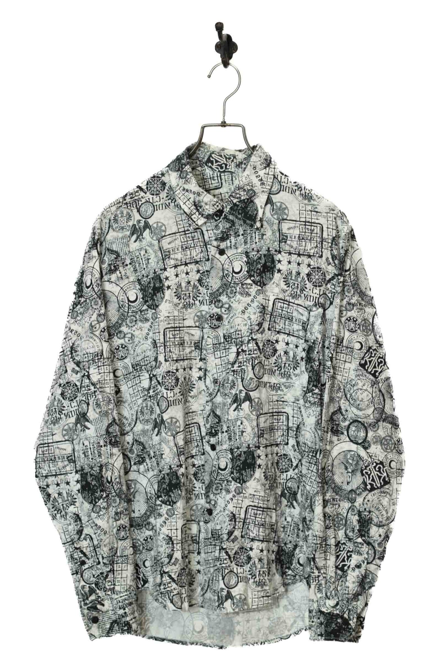 VINTAGE PRINTED SHIRT/M