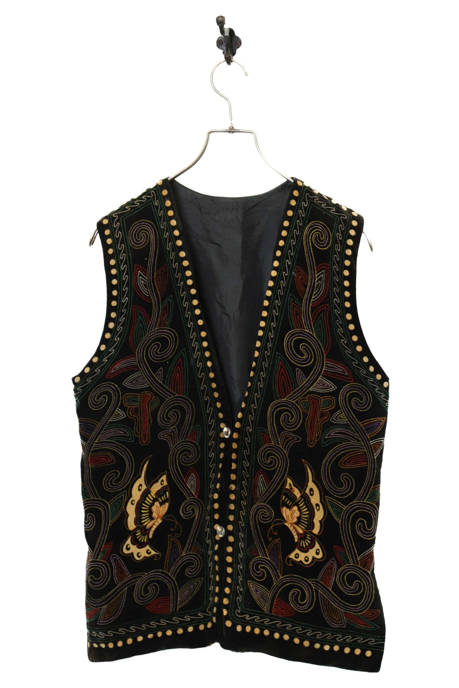 VINTAGE VELOR VEST/M