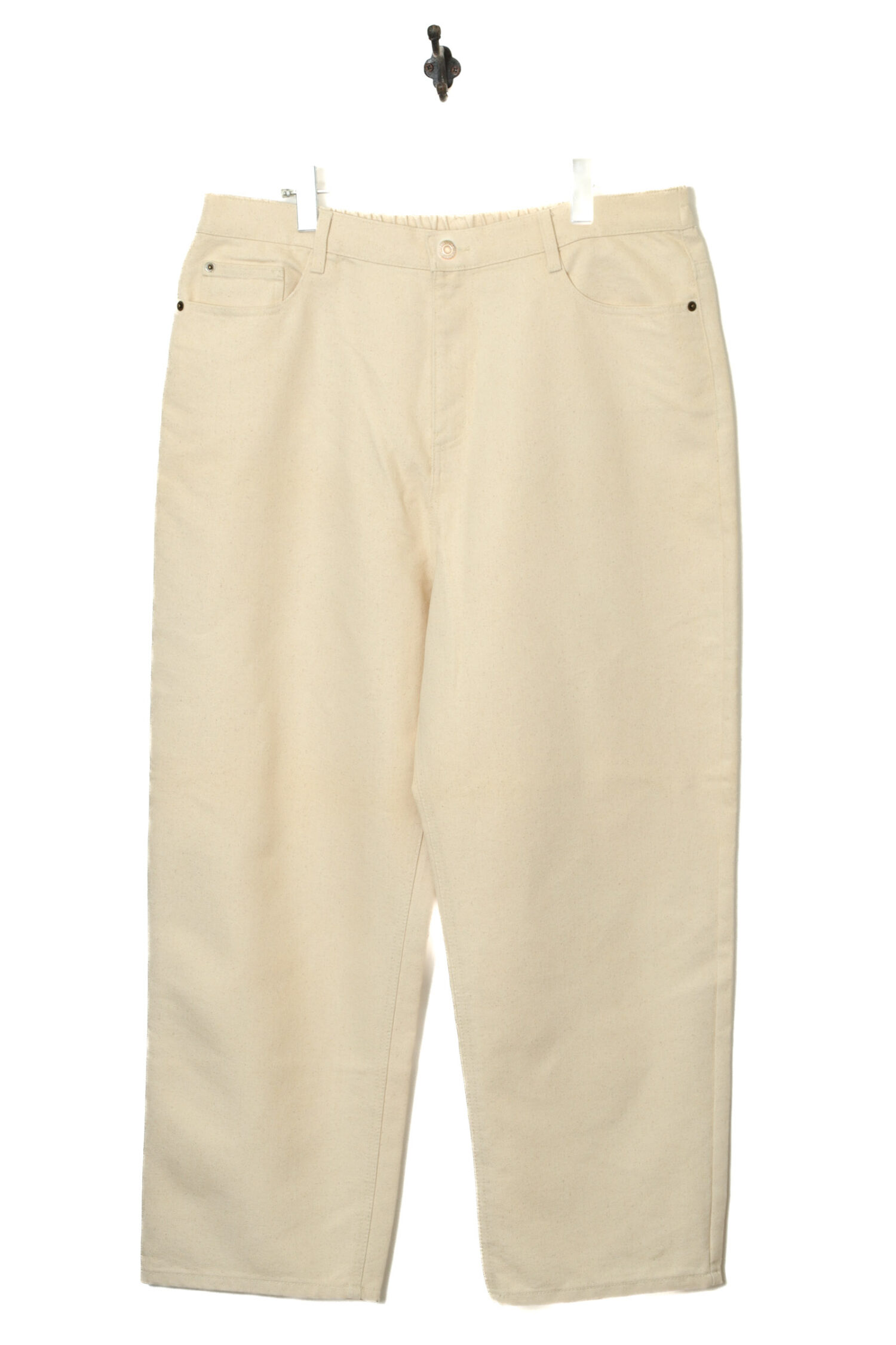VINTAGE WIDE COTTON PANTS/W94