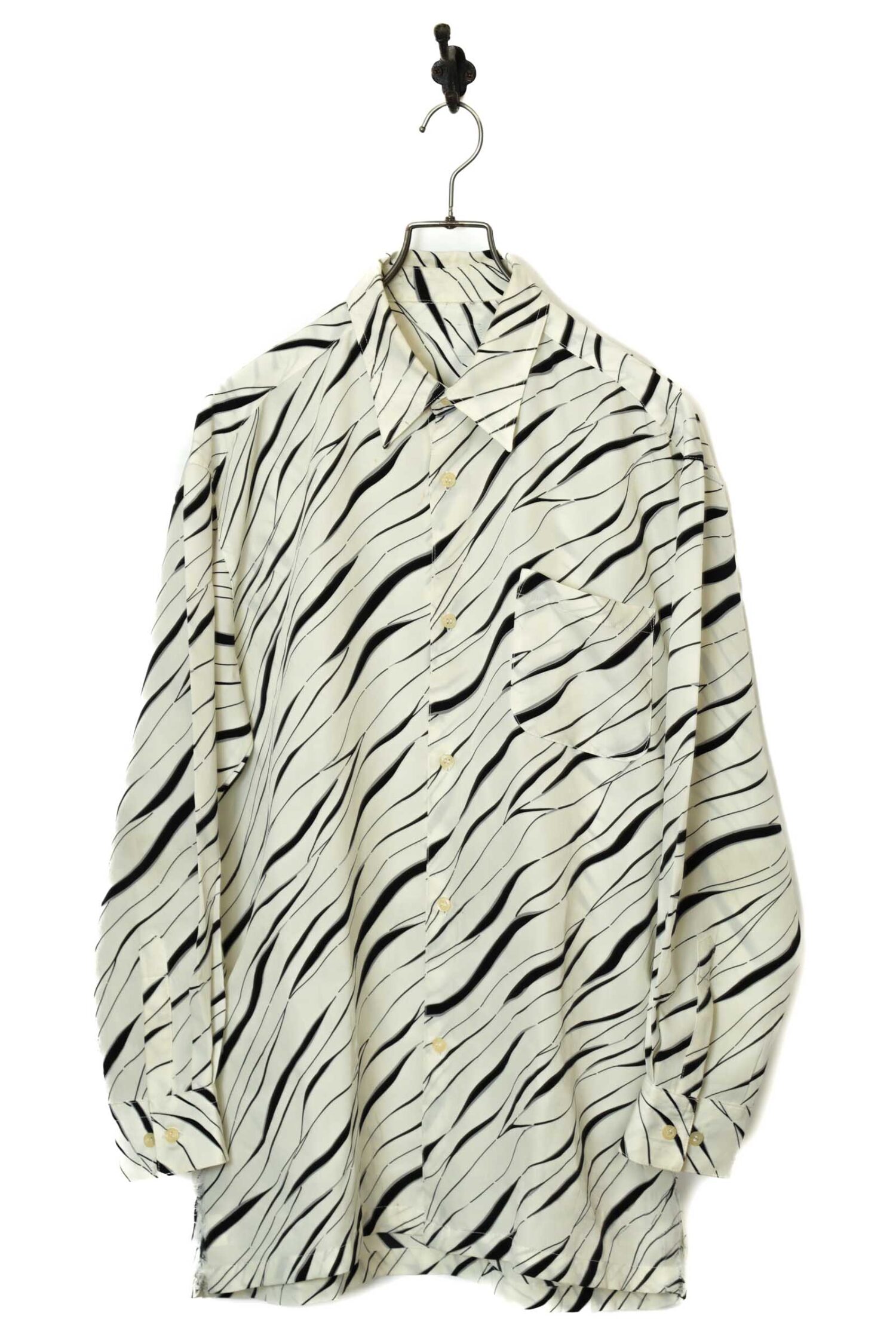 VINTAGE PRINTED SHIRT/L