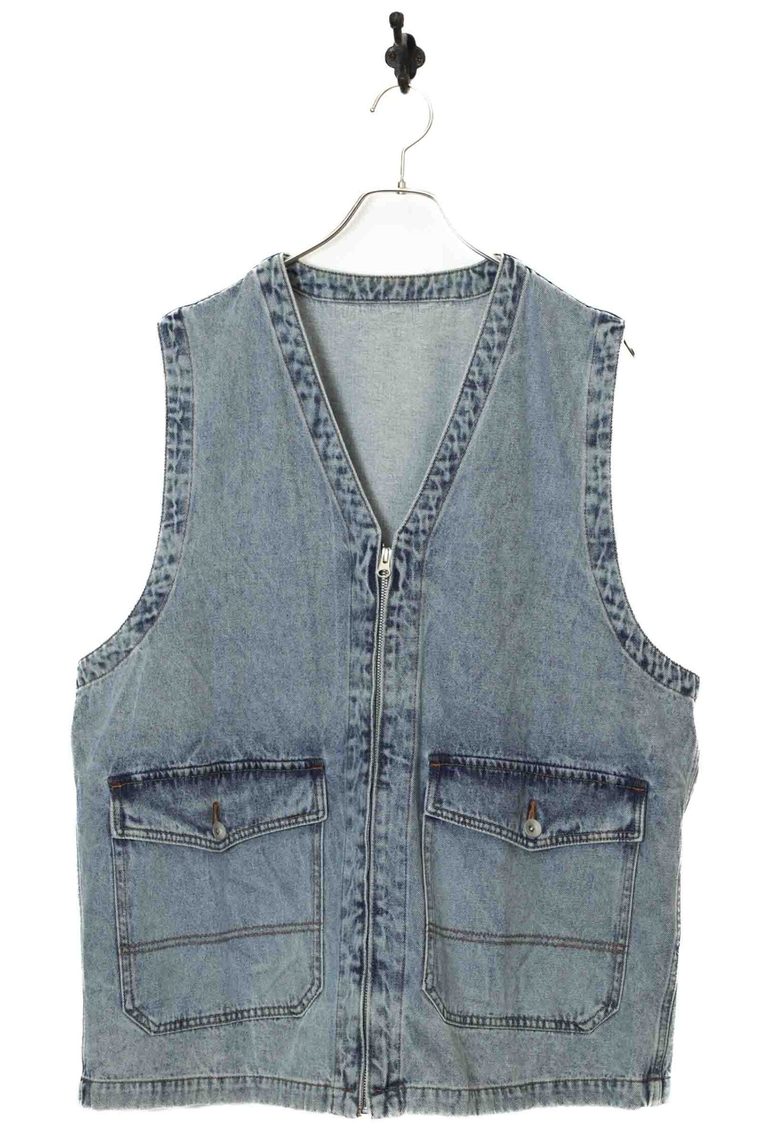 VINTAGE DENIM VEST/XL