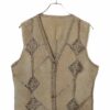 VINTAGE PIG SUEDE VEST/M