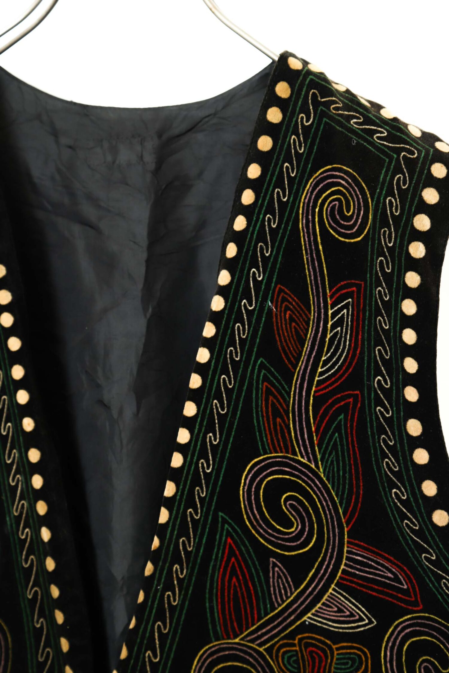 Alternative view of VINTAGE VELOR VEST/M
