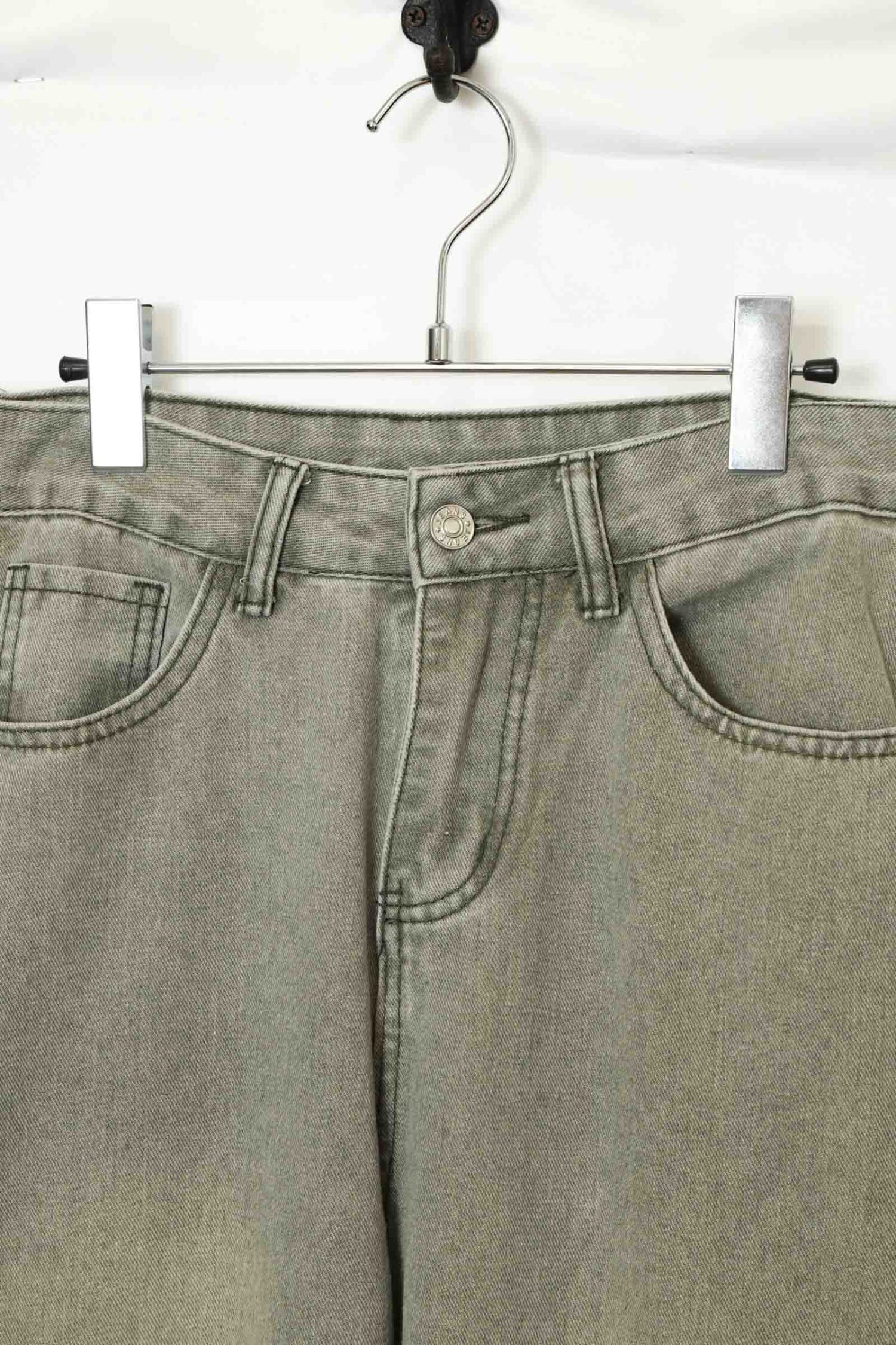Alternative view of VINTAGE DENIM CARGO PANTS/W74