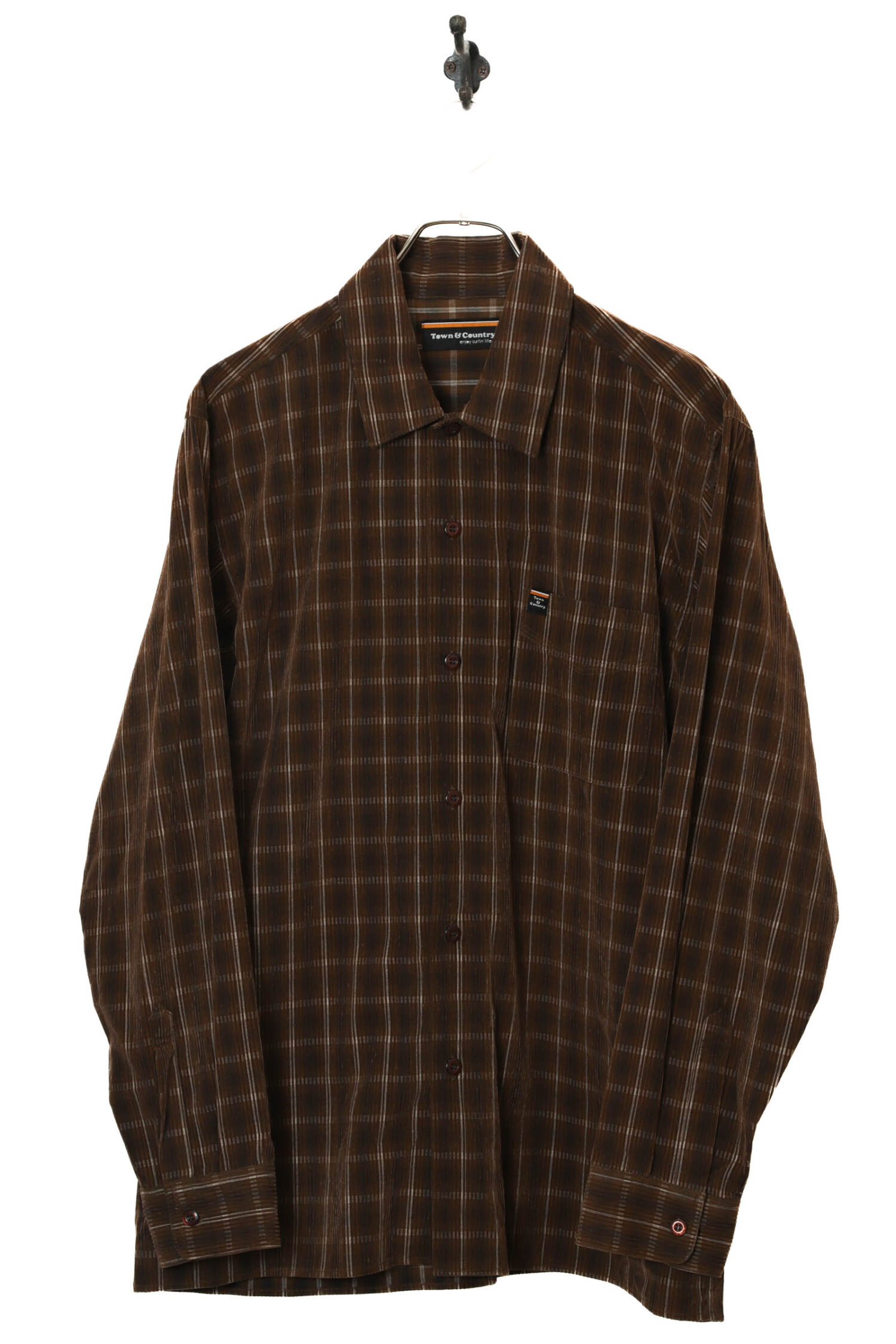 USED TOWN&COUNTRY CORDUROY SHIRT/L