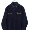 VINTAGE EMBROIDERY SHIRT/L