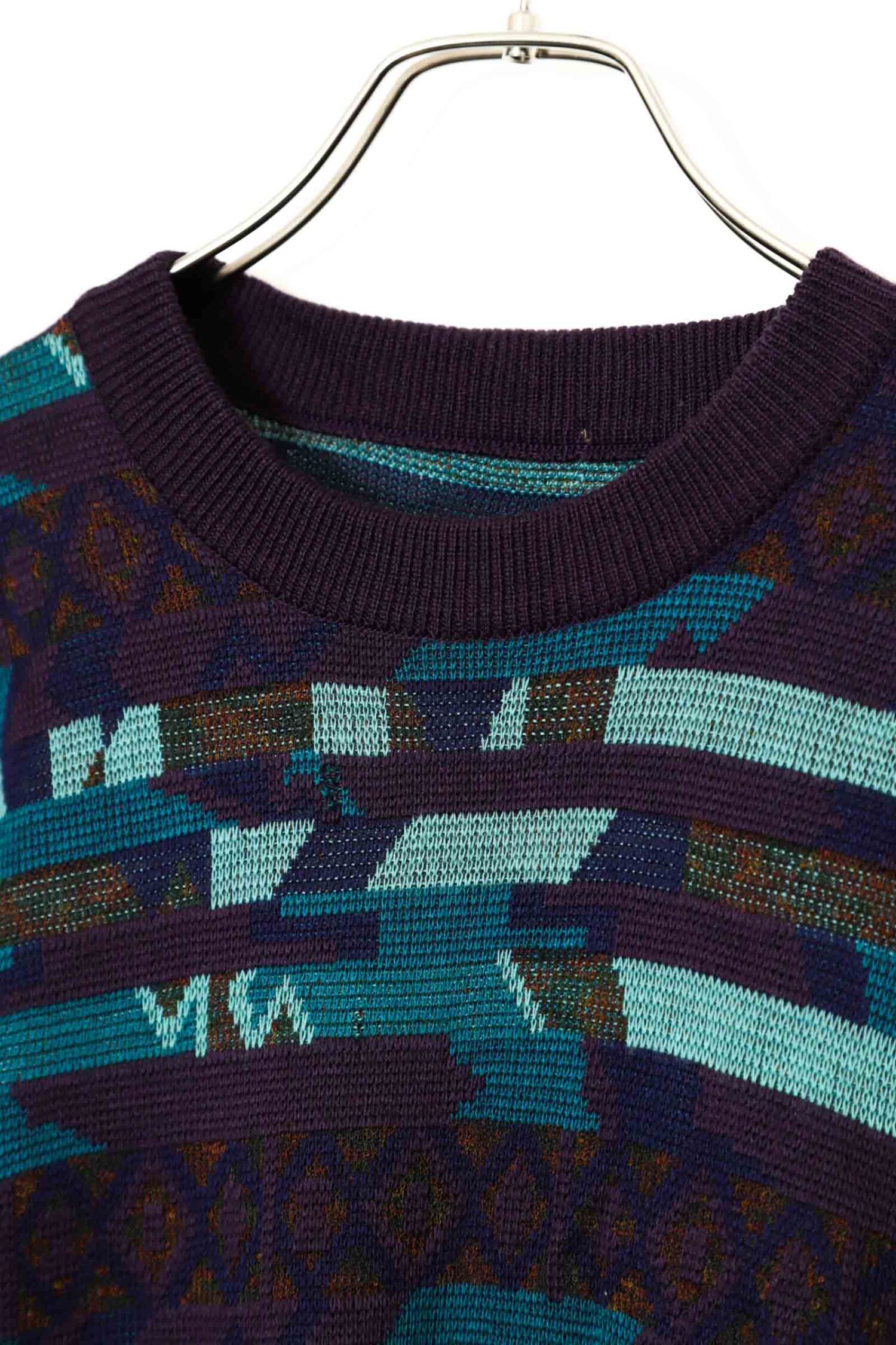 Alternative view of VINTAGE KNITTED SWEATER/L