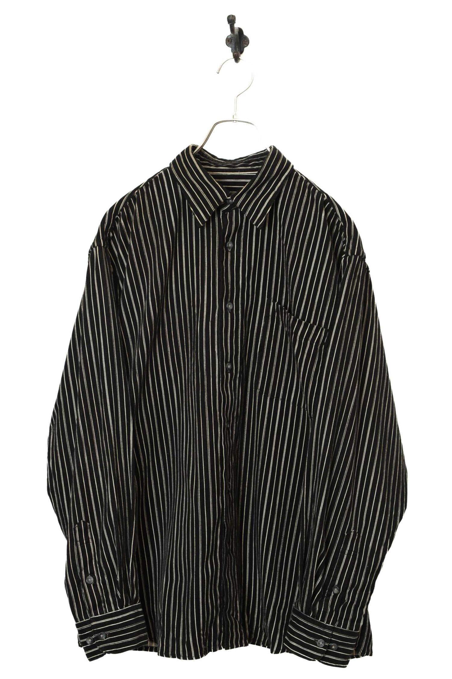 VINTAGE STRIPE CORDUROY SHIRT/L