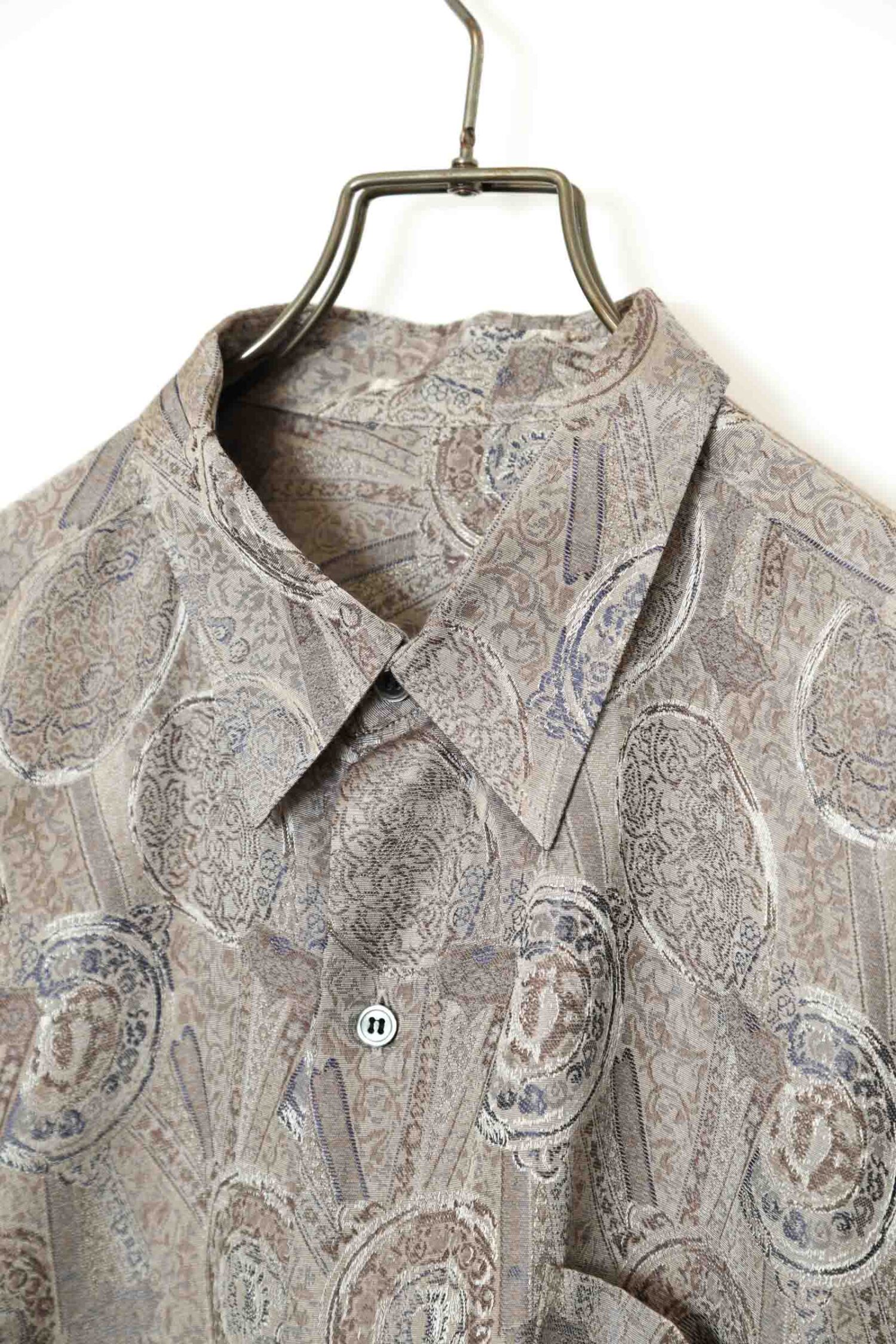 Alternative view of VINTAGE JACQUARD PATTERN SHIRT/XL