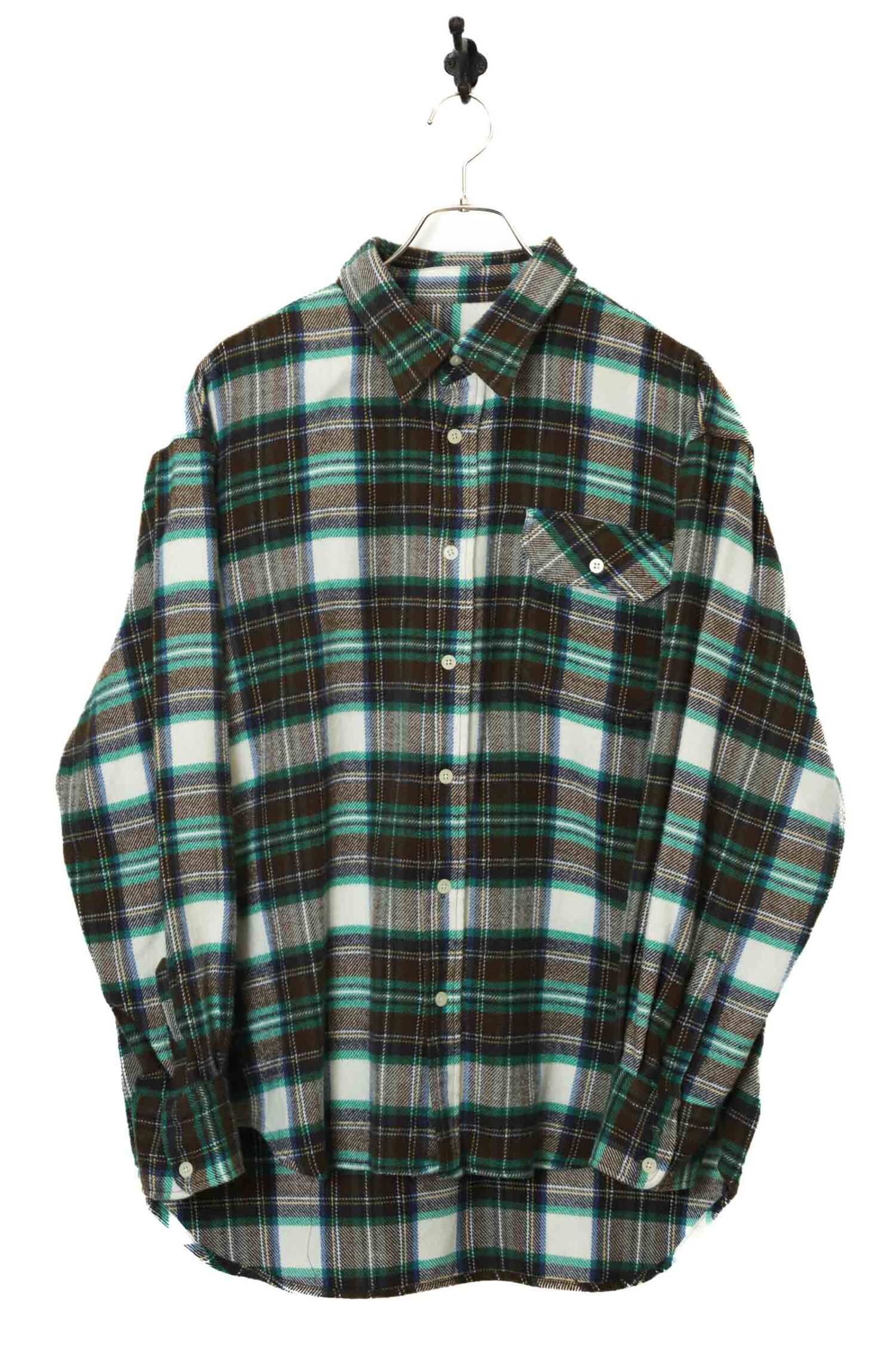 VINTAGE CHECK SHIRT/XL