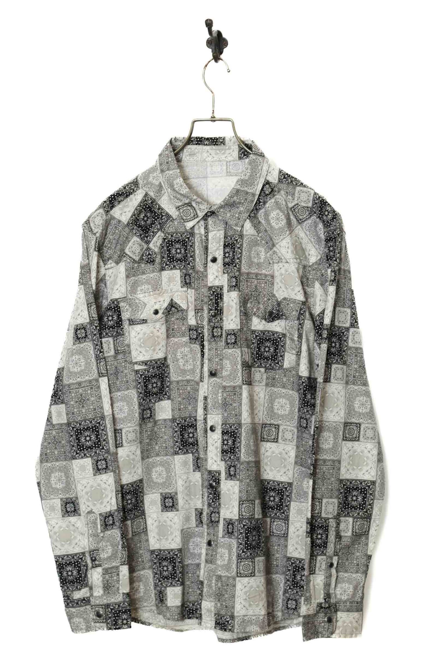 VINTAGE PRINTED SHIRT/M