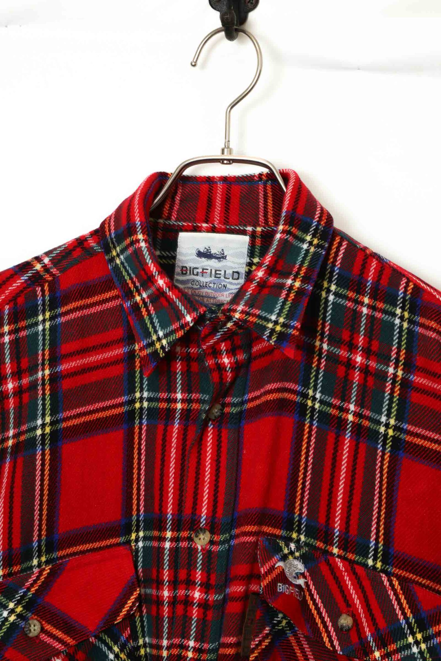 Alternative view of USED BIGFIELD CHECK SHIRT/M