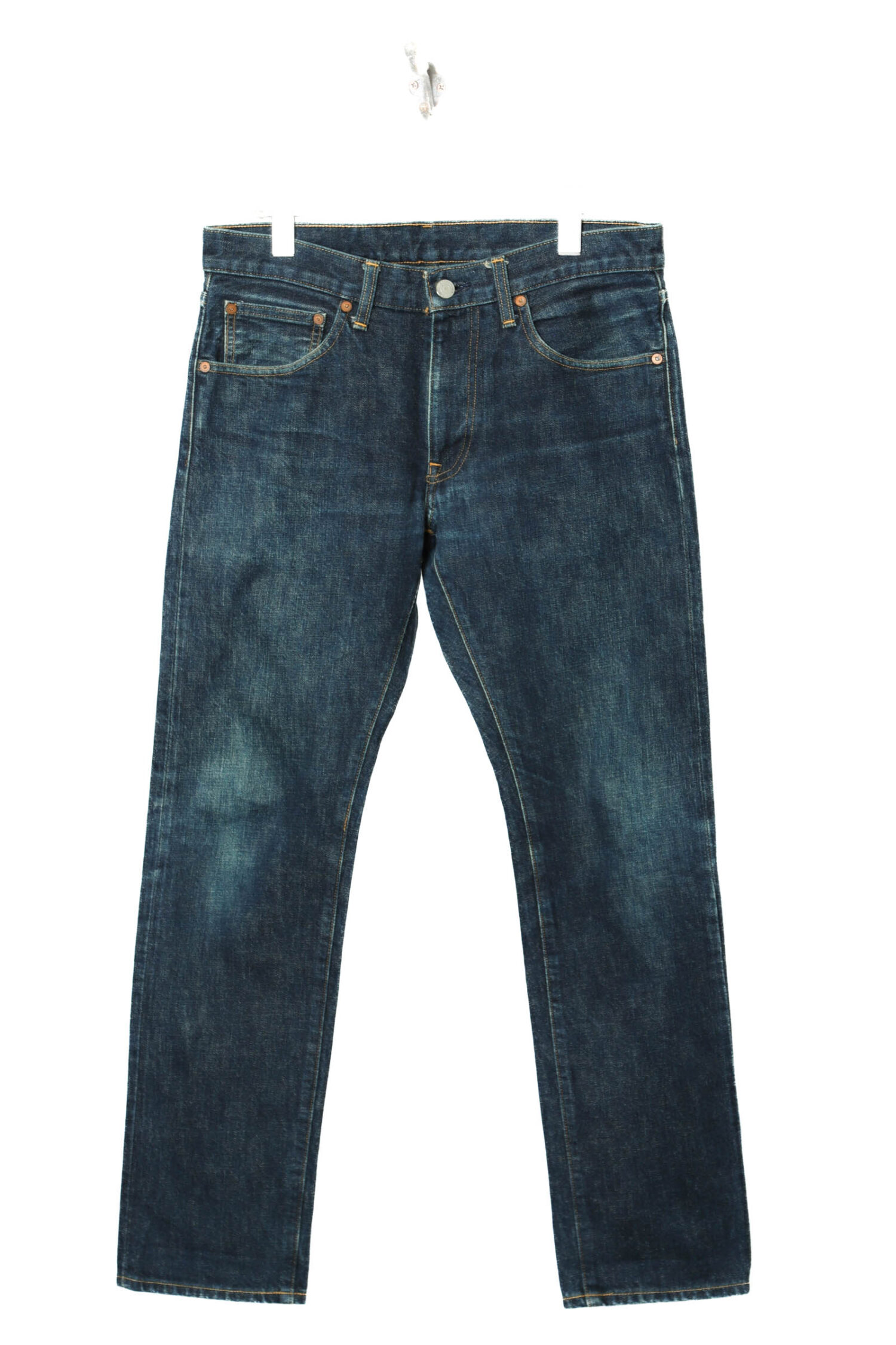 USED DENIM PANTS/TRISECT/W84
