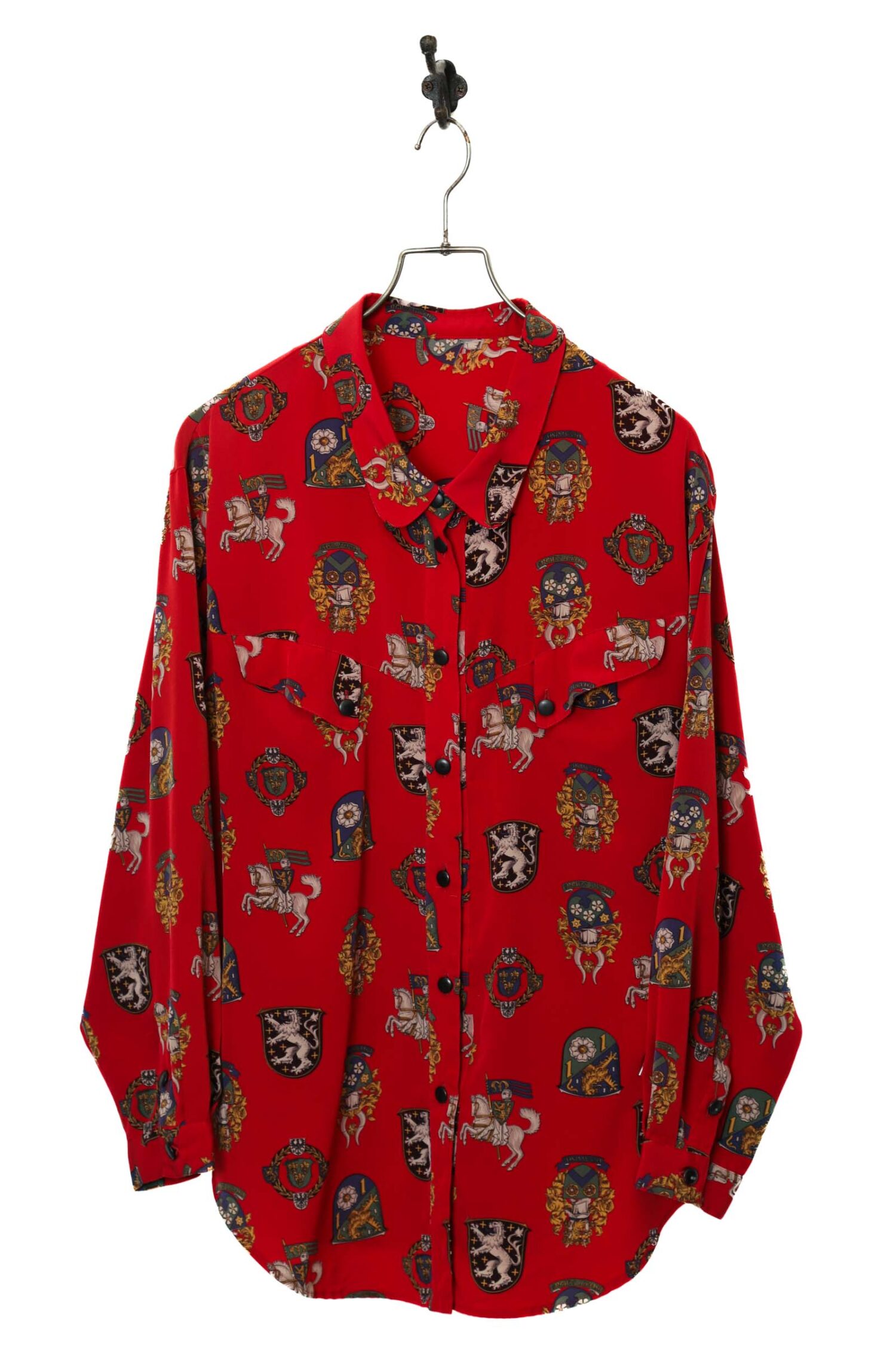 VINTAGE PRINTED SHIRT/L