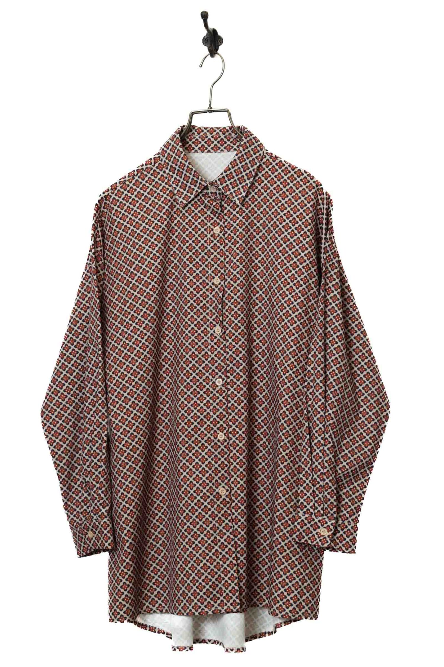 VINTAGE PRINTED SHIRT/L