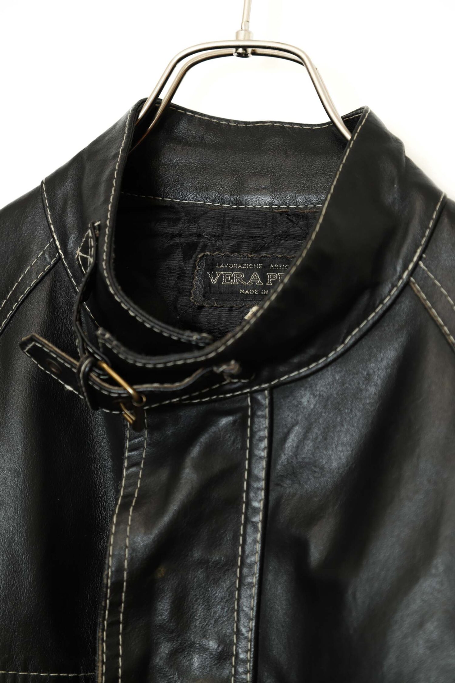 Alternative view of USED VERA PELLE RIDERS JACKET/XL