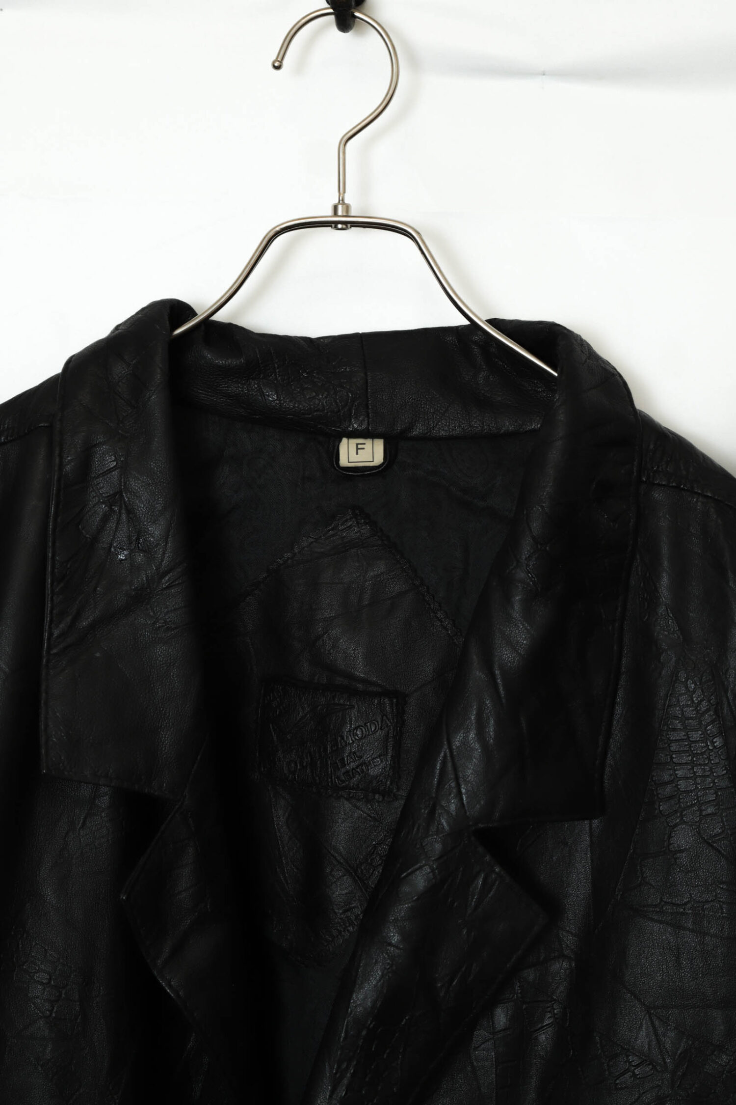 Alternative view of USED VERA PELLE LEATHER JACKET/MADE IN ITALY/XL