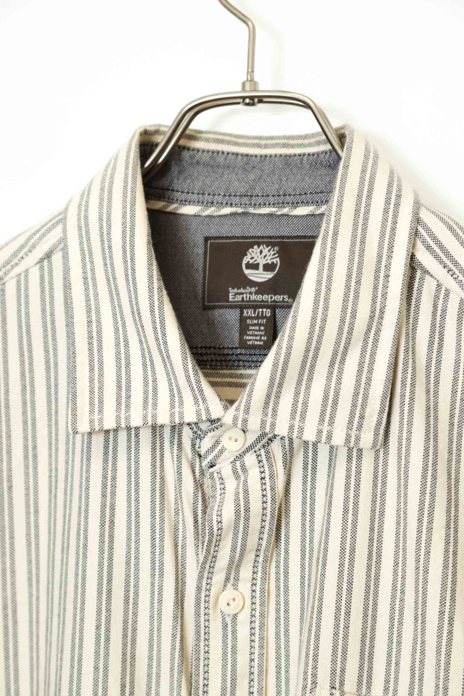 Alternative view of USED TIMBERLAND STRIPED SHIRT/XXL