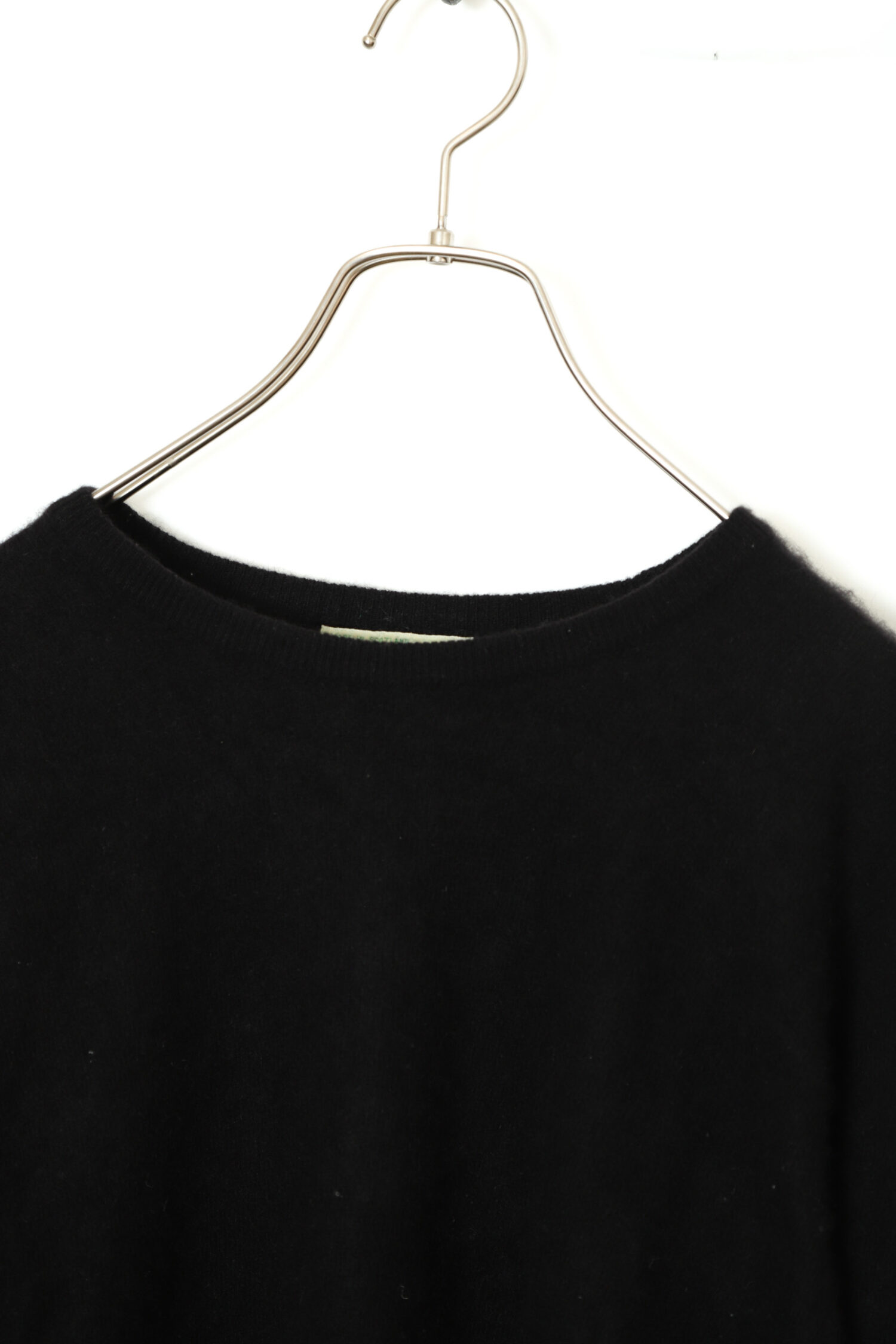 Alternative view of USED CASHMERE KNITTED SWEATER/MADE IN SCOTLAND/M