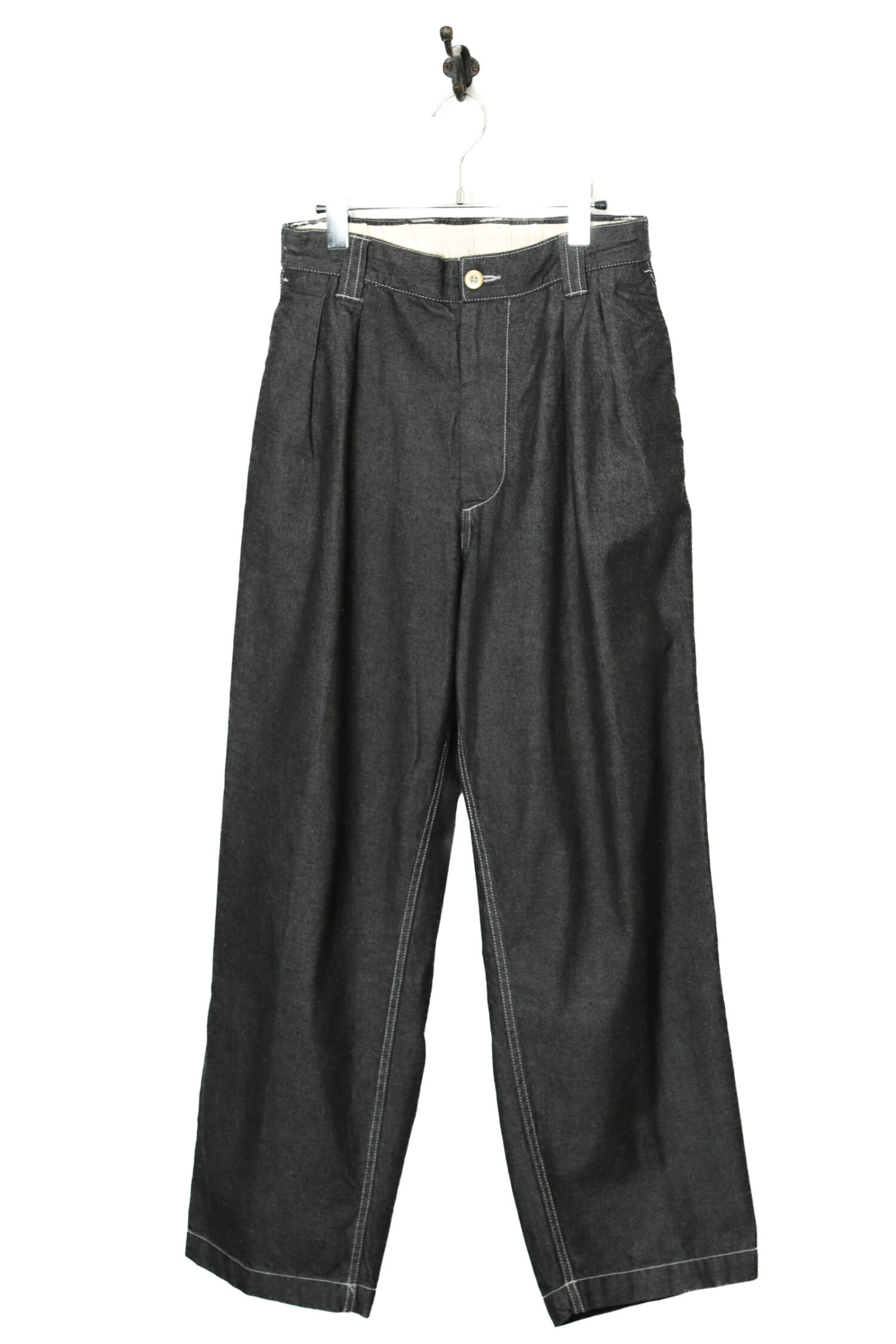 VINTAGE WIDE DENIM PANTS/W74
