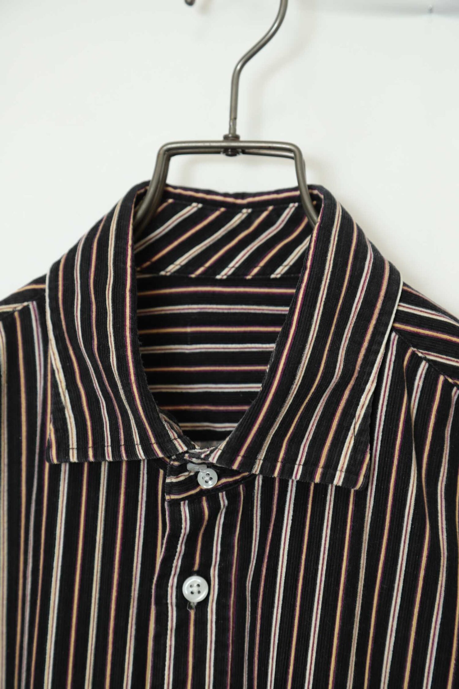Alternative view of VINTAGE STRIPE CORDUROY SHIRT/L