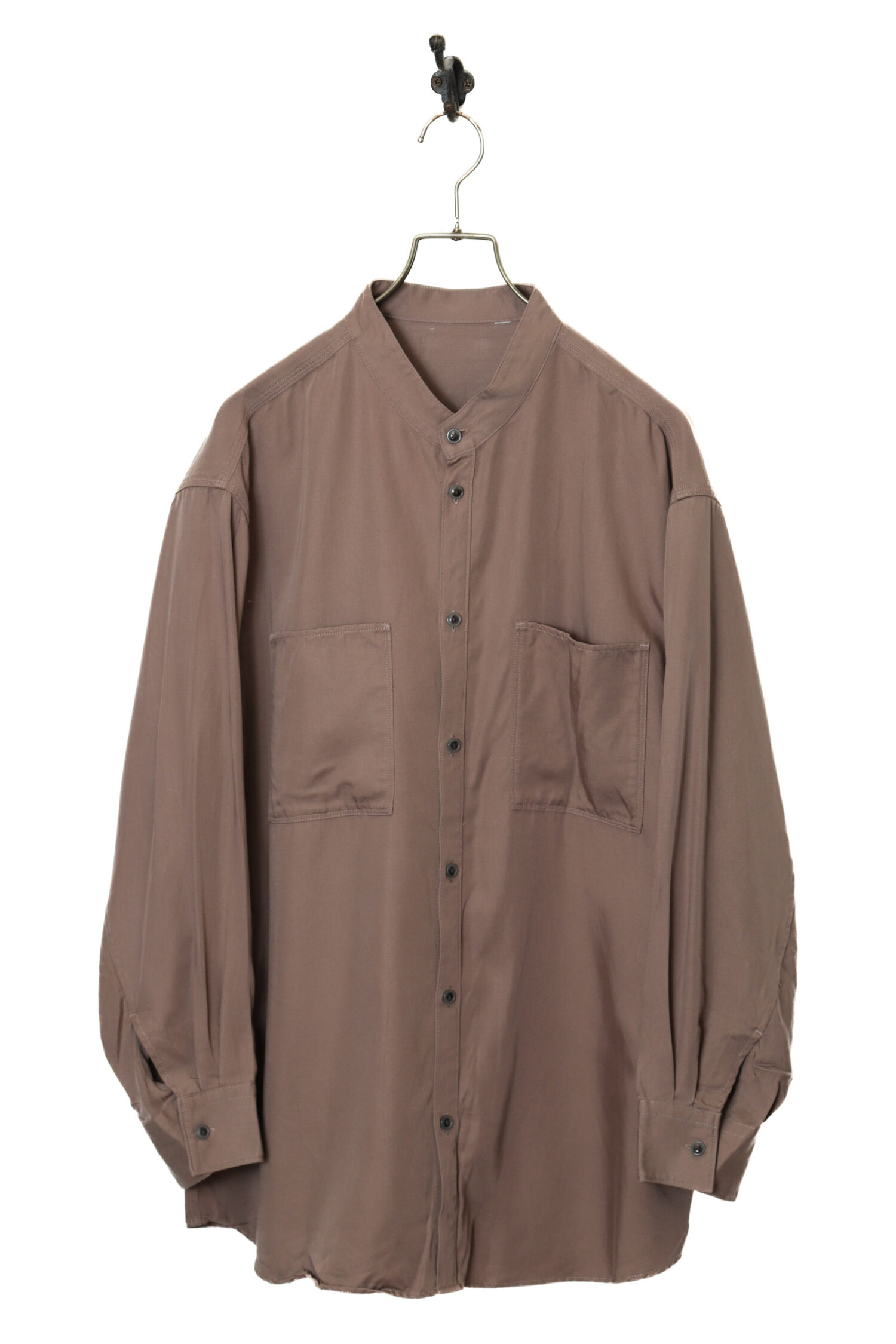 VINTAGE STAND COLLAR SHIRT/XL