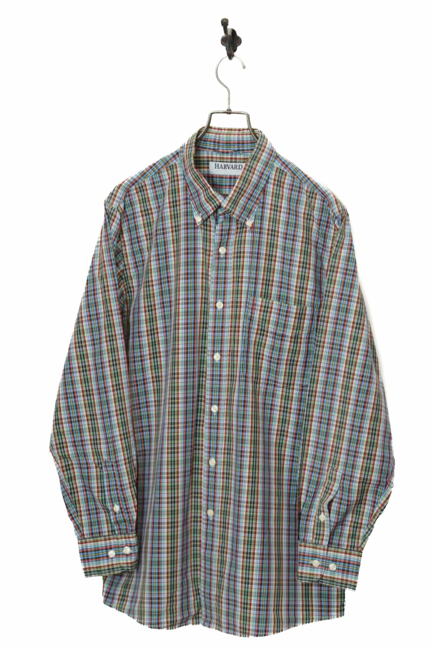 VINTAGE CHECK SHIRT/L