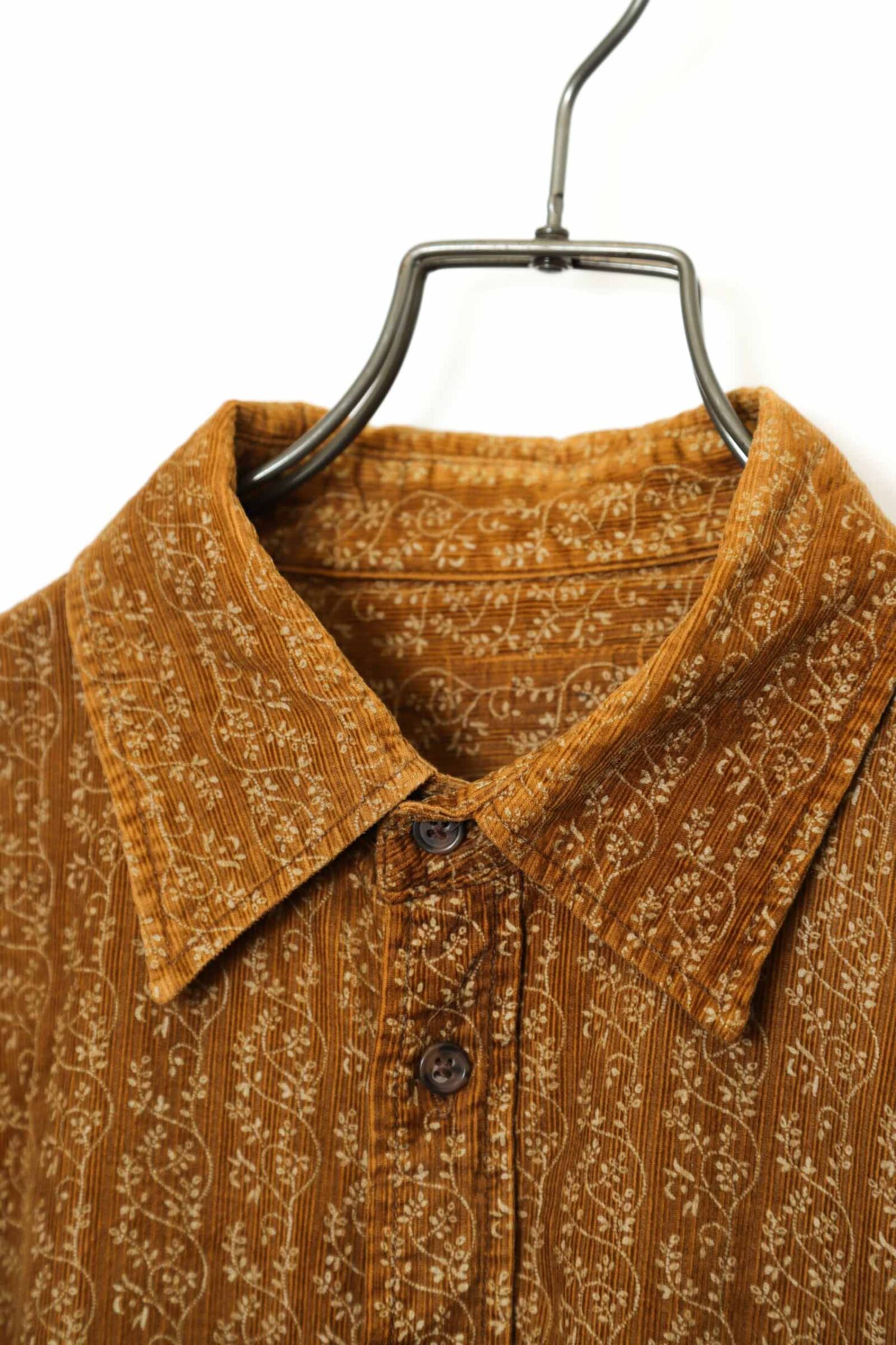 Alternative view of VINTAGE PRINTED CORDUROY SHIRT/M