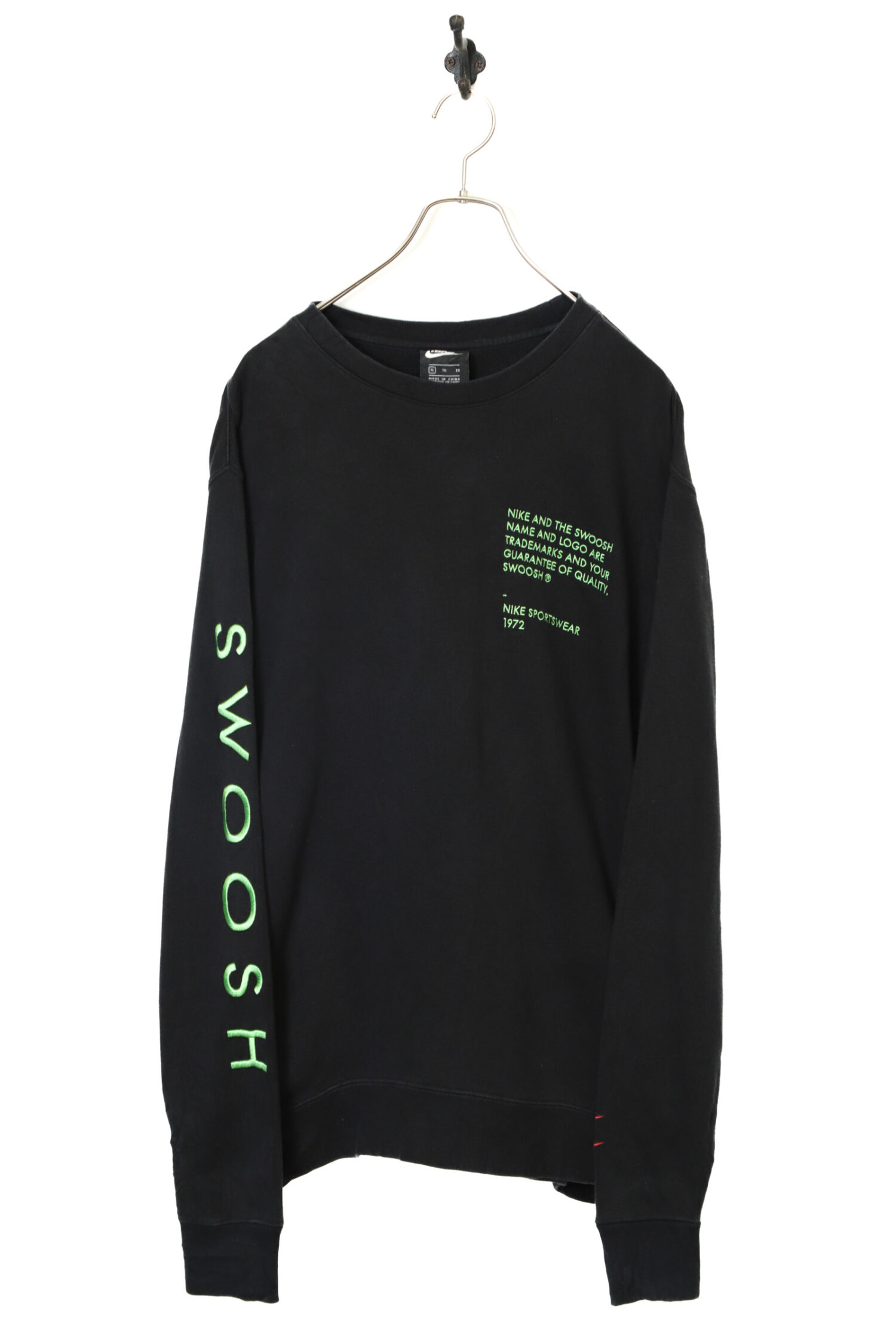 USED NIKE PRINTED SWEAT SHIRT/XL