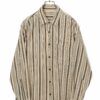 VINTAGE STRIPE CORDUROY SHIRT/L