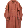 VINTAGE DESIGN CAPE COAT/XL