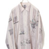 VINTAGE PRINTED SHIRT/L
