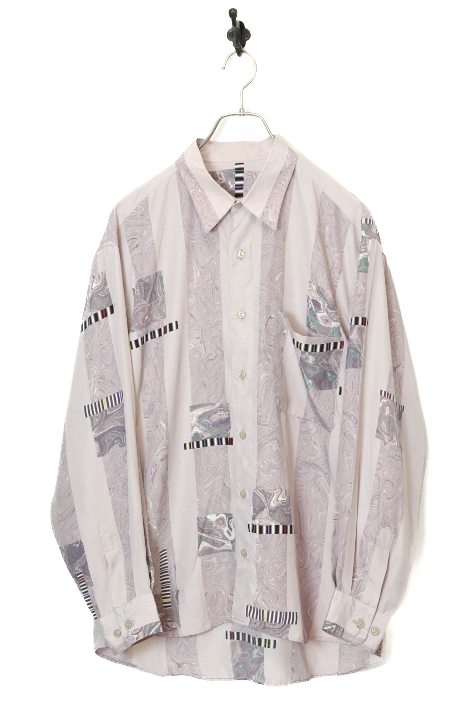 VINTAGE PRINTED SHIRT/L