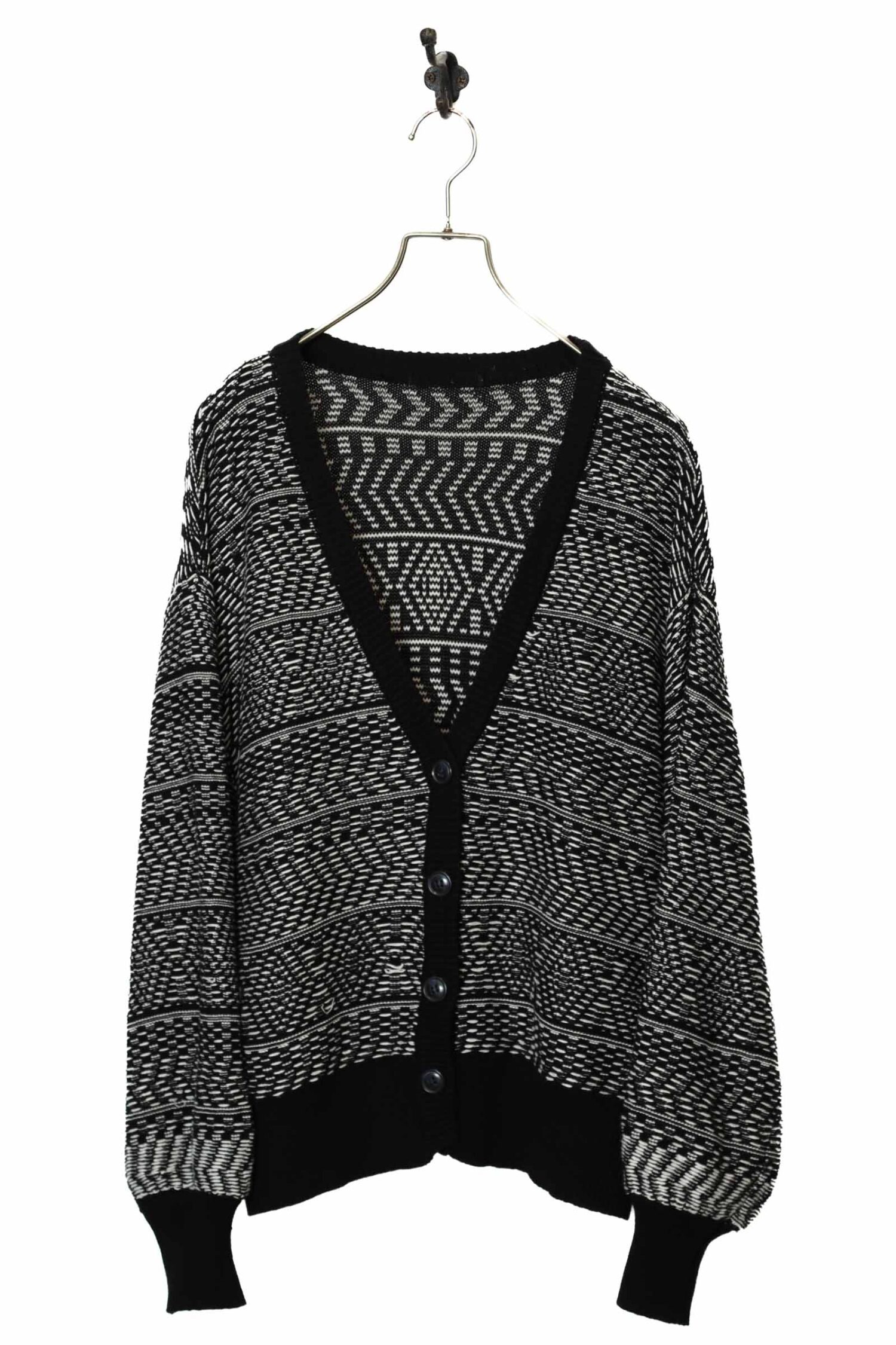 VINTAGE KNITTED CARDIGAN/M