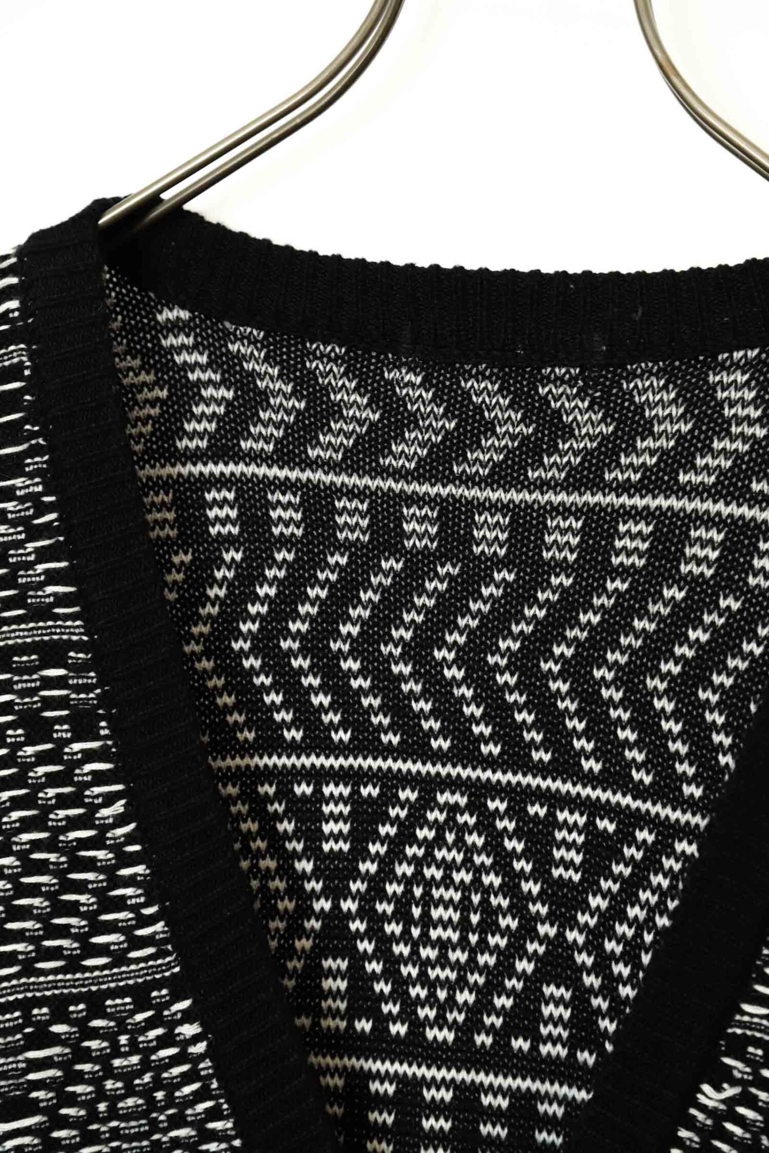 Alternative view of VINTAGE KNITTED CARDIGAN/M