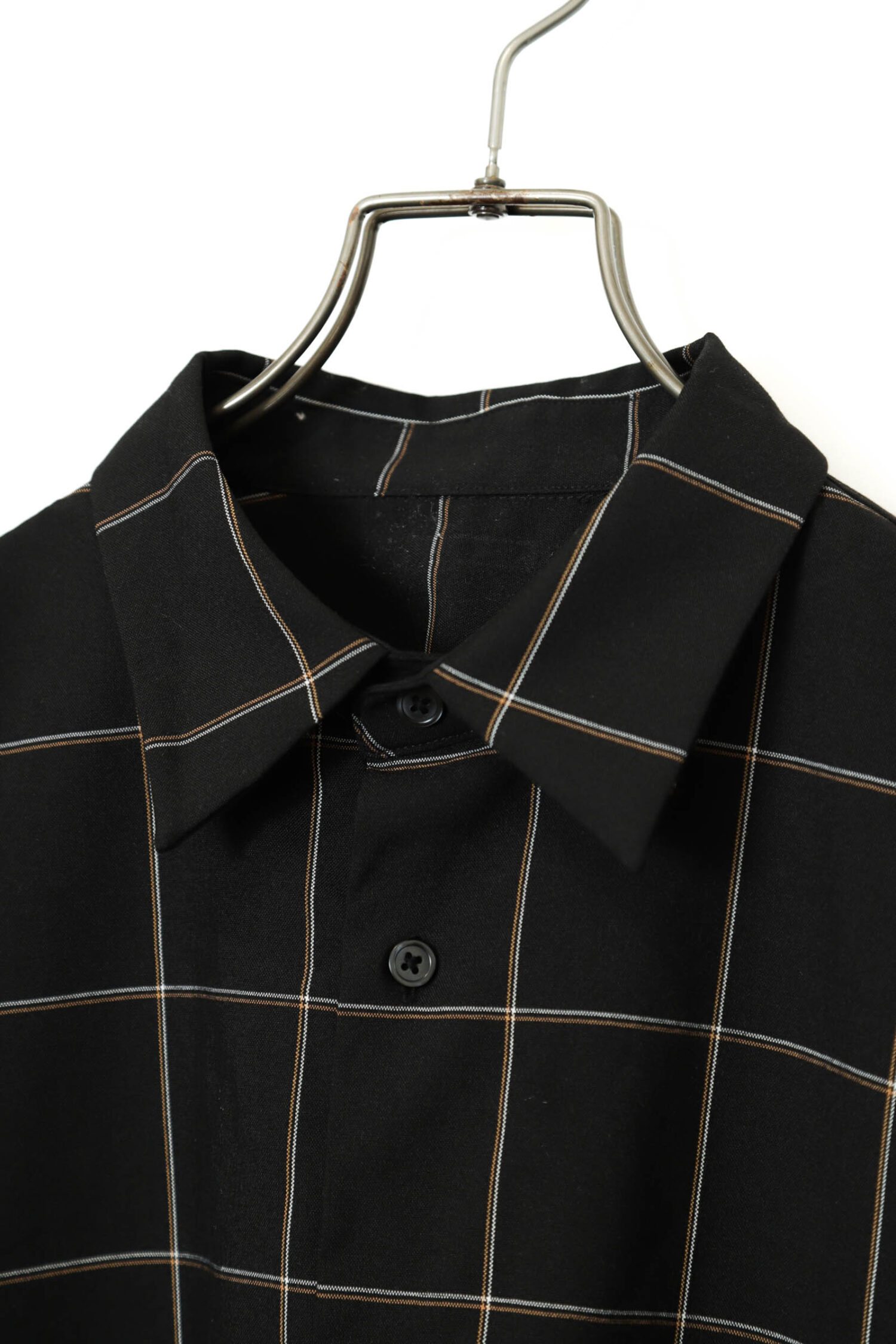 Alternative view of VINTAGE CHECK SHIRT/BLACK/XL