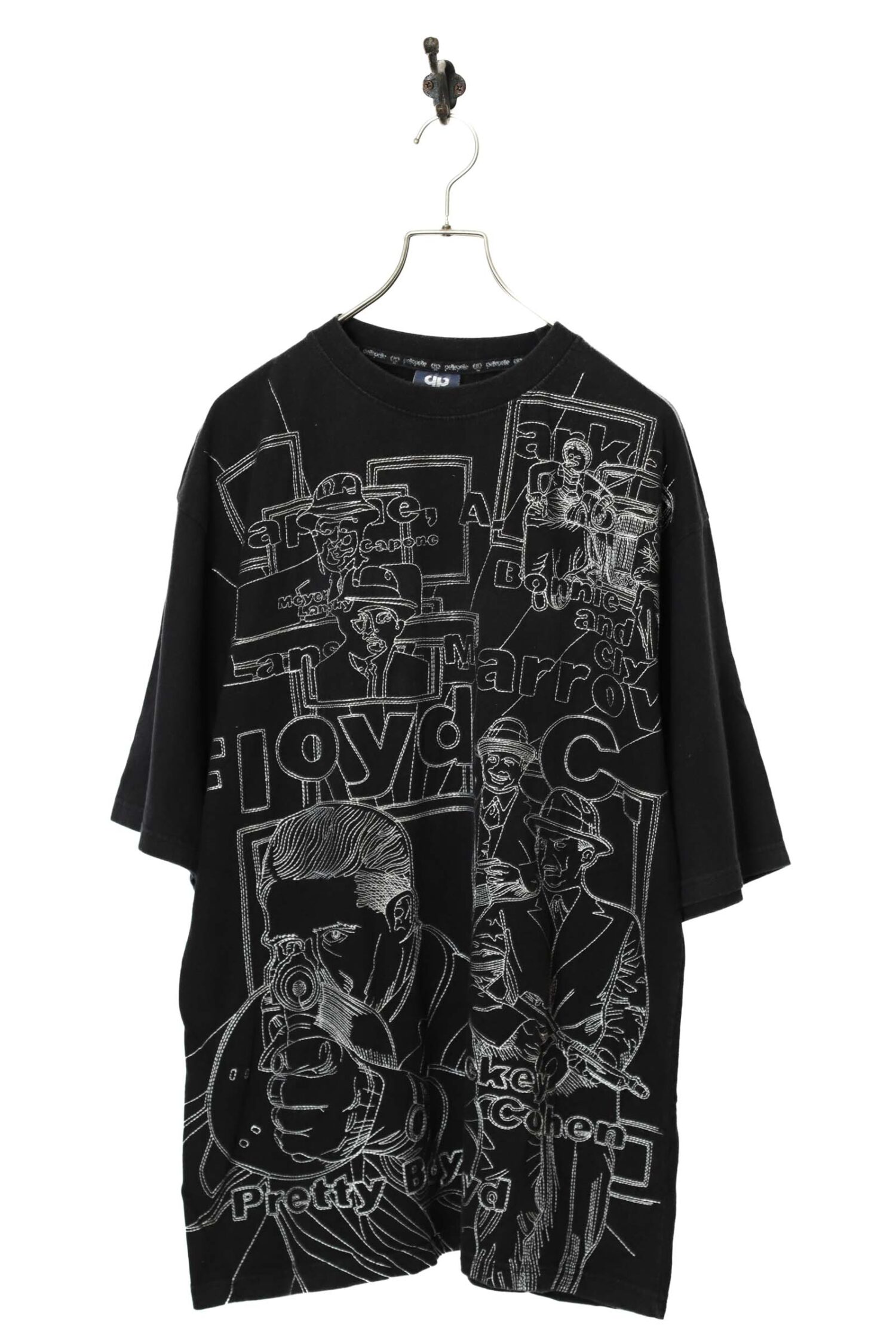 USED PELLE-PELLE EMBROIDERY T-SHIRT/XL