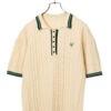 VINTAGE KNITED POLO-SHIRT/M