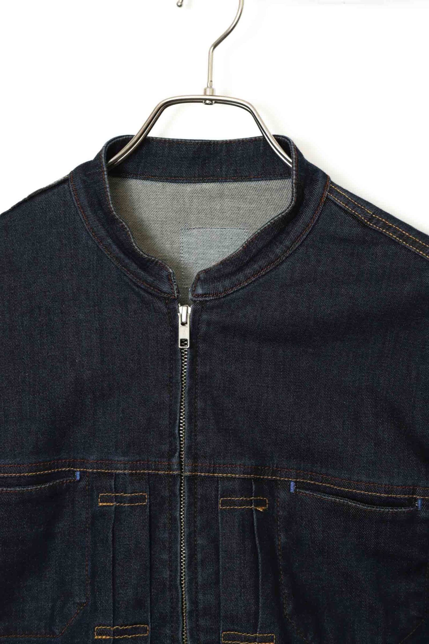 Alternative view of VINTAGE COLLARLESS DENIM JACKET/M