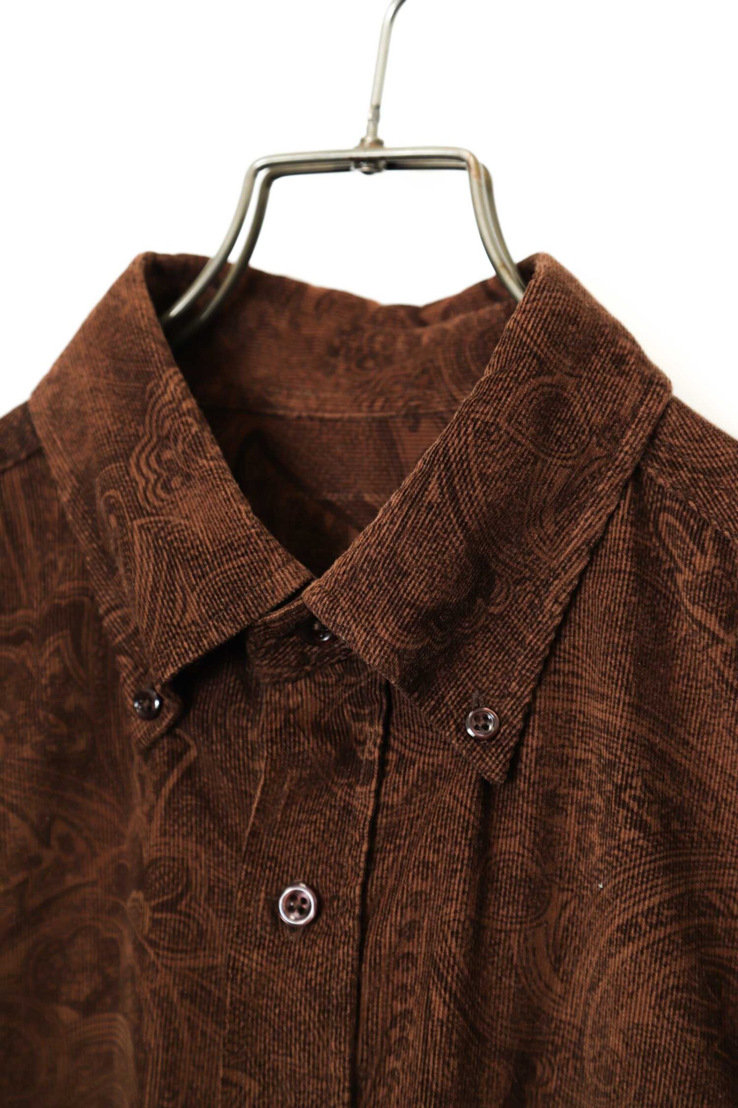 Alternative view of VINTAGE PRINTED CORDUROY SHIRT/M