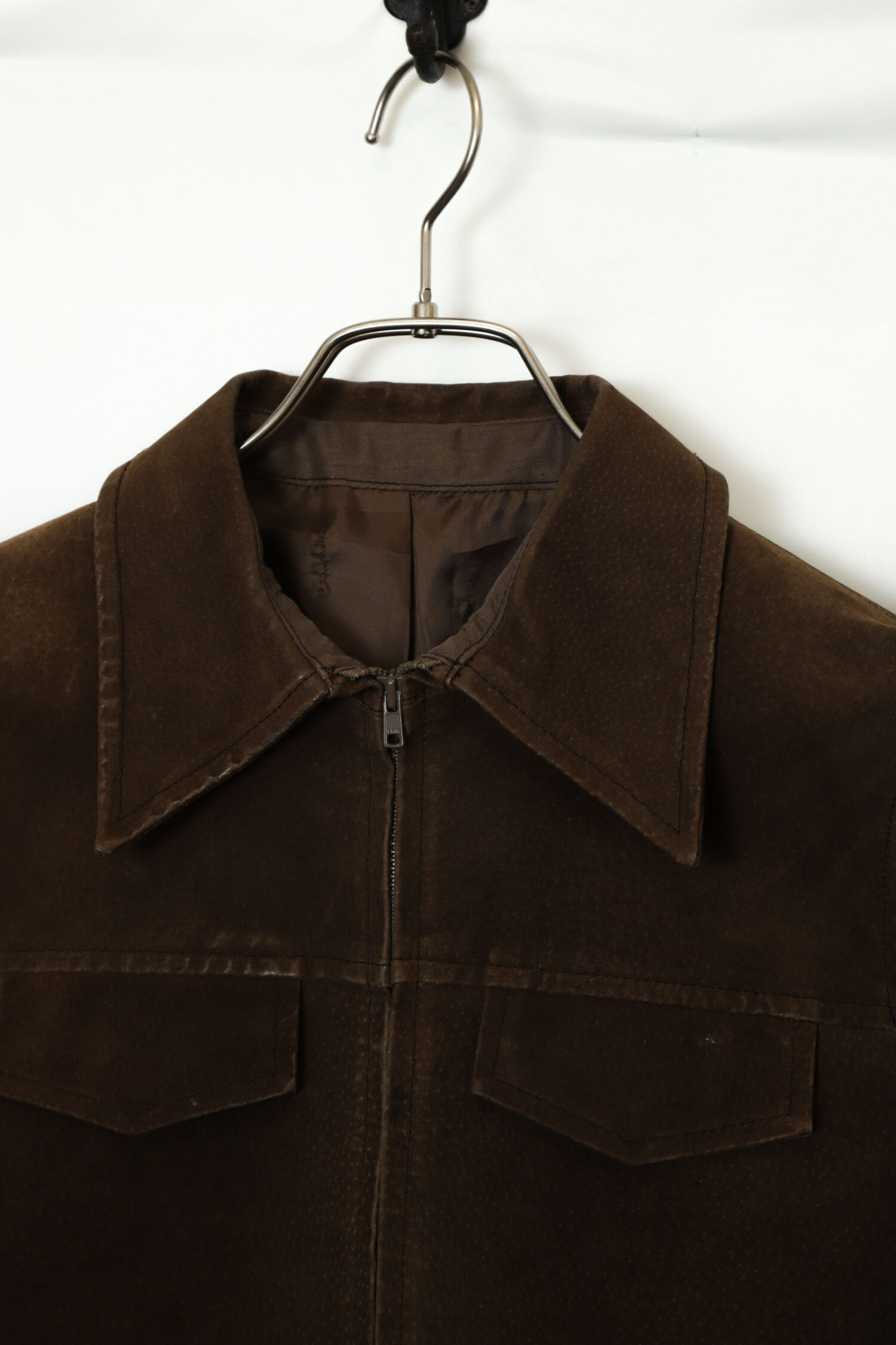 Alternative view of VINTAGE PIG SUEDE JACKET/S