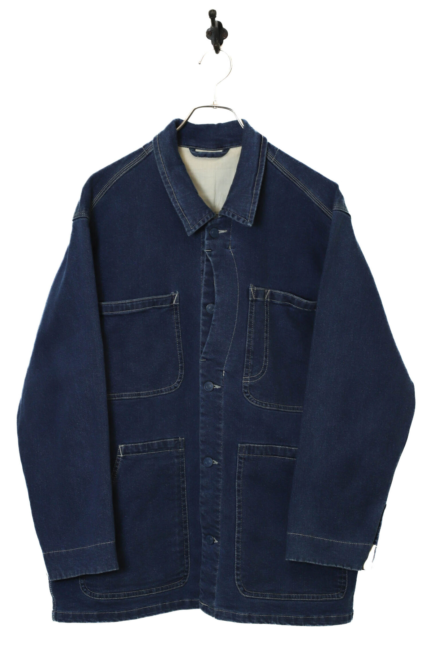 VINTAGE DENIM COVERALL JACKET/L