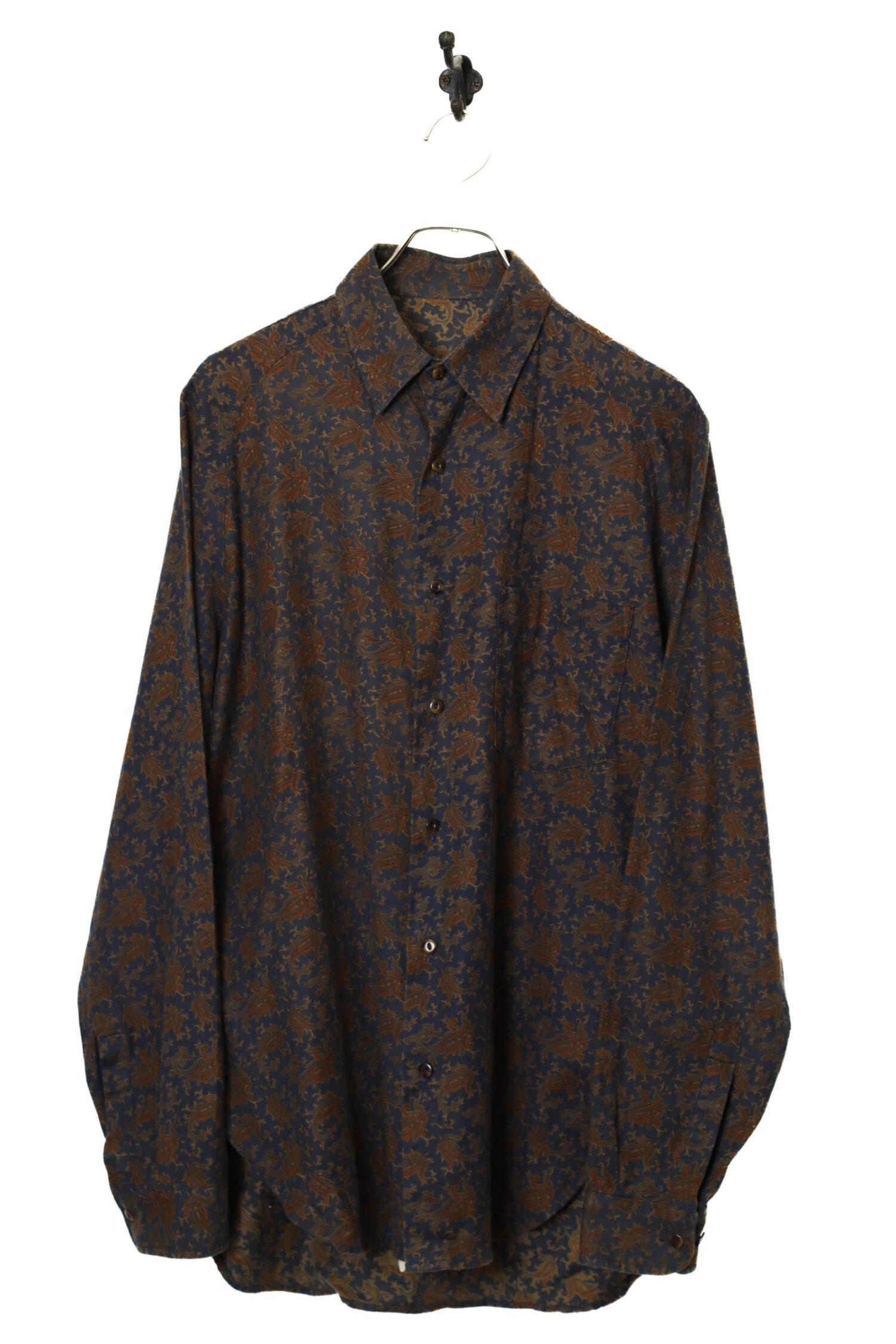 VINTAGE PRINTED SHIRT/L