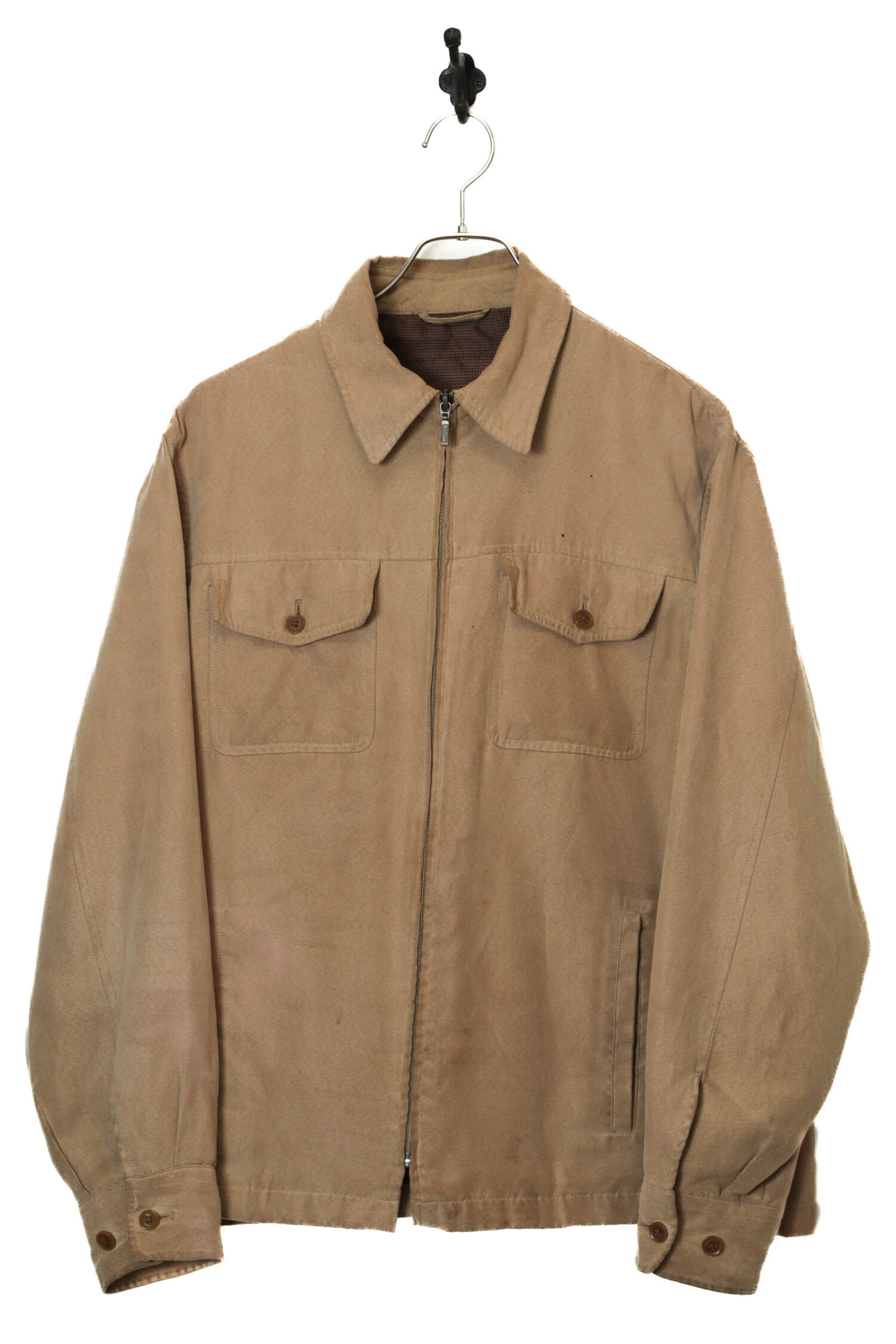 VINTAGE FAKE SUEDE JACKET/M