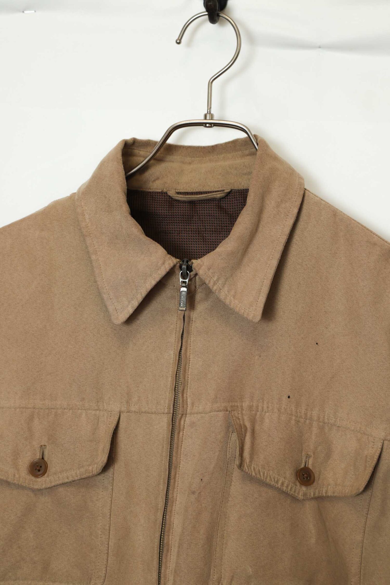 Alternative view of VINTAGE FAKE SUEDE JACKET/M