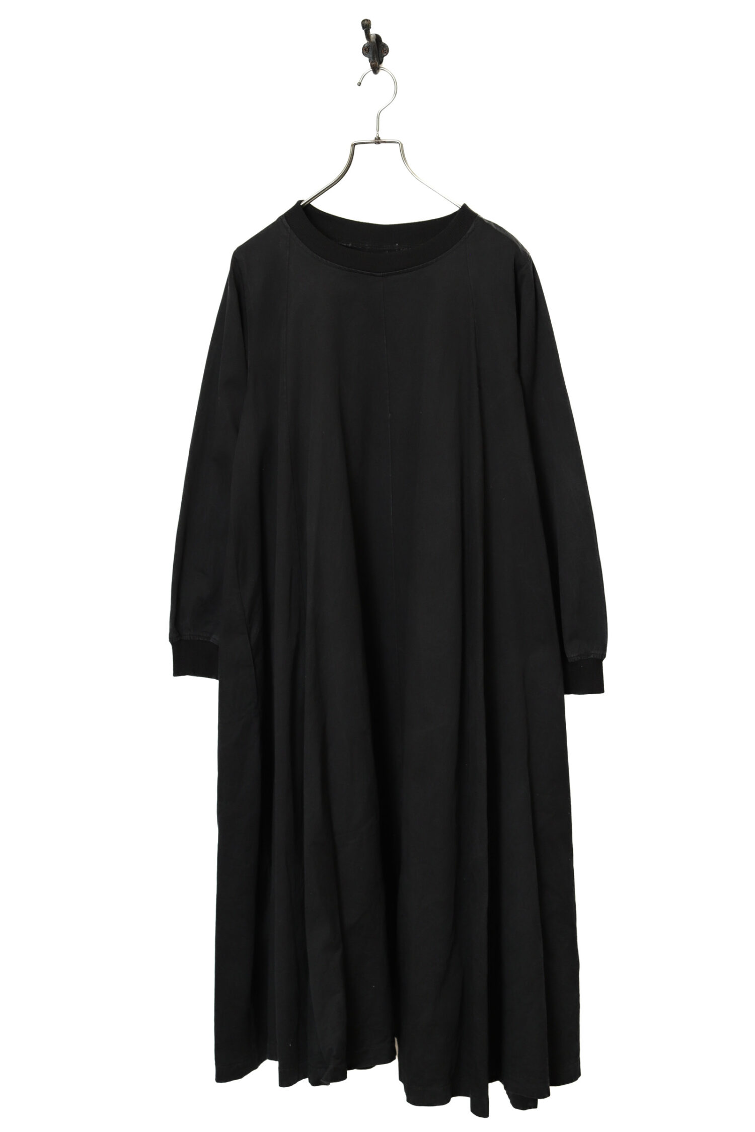 VINTAGE BLACK ONEPIECE DRESS/XL