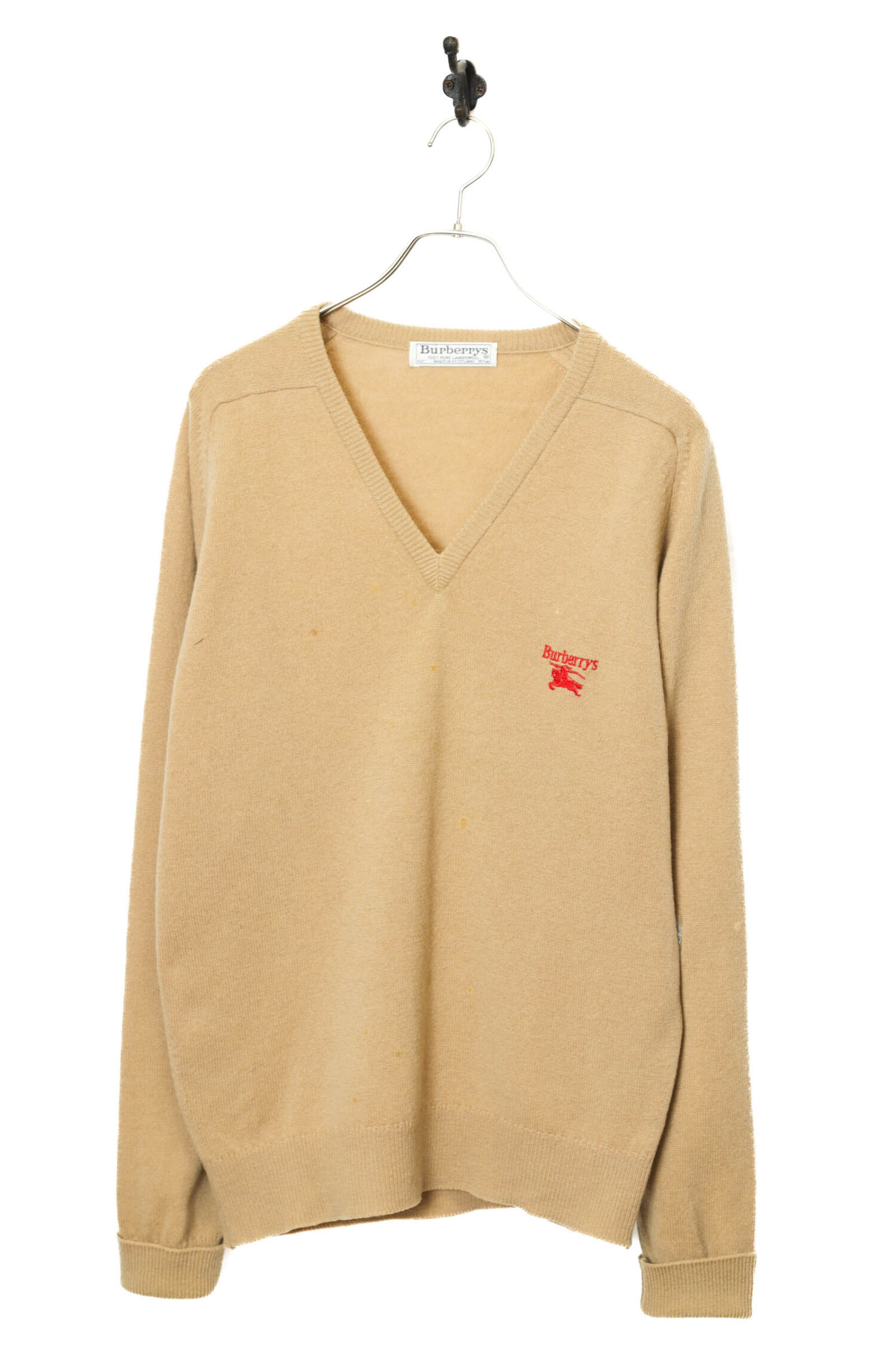 USED BURBERRY KNITTED SWEATER/XL
