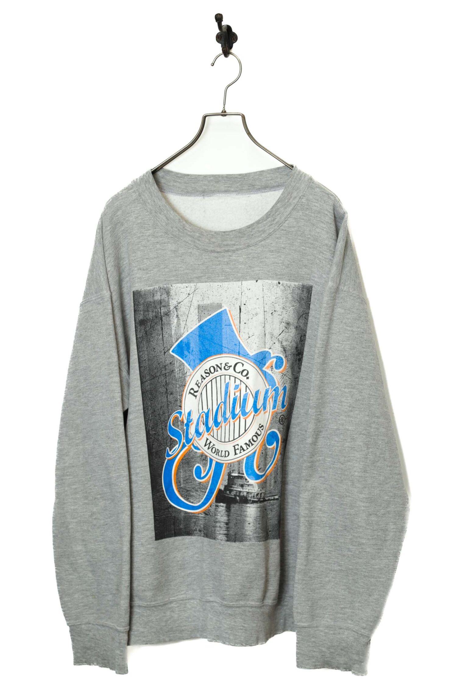 USED PRINTED SWEAT SHIRT/XL